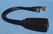 G 703 balanced to non-balanced converter BNC to RJ45 transmitter 75 ohm to 120 ohm E1 cable