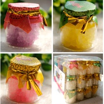 Net red drift bottle wishing bottle candy gift box children creative birthday gift Kraft paper rainbow sugar star sugar