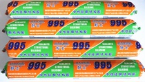 Haoshi 995 neutral silicone structural glue Glass curtain wall glue sealant Soft glue Engineering transparent 600ml