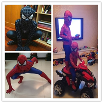 Childrens Man Spider clothes Boy Supernatural hero return Spider-M tights Altman one-piece performance suit