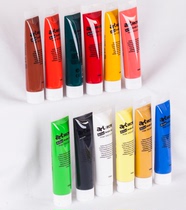 Korean raw materials China filling high grade acrylic pigment acrylic pigment 100ML single loaded acrylic paint