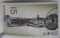 Japan Stamps Japan's National Treasure 1 Nara Faryuji Baekje Guanyin Japan's Most Beautiful Stamps