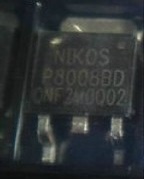 P8008BD TO252 Liquid crystal high voltage MOS SMD N-channel enhanced type 