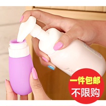 A portable shampoo shower gel gel bottle set travel package lotion empty bottle wash