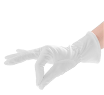 Fine fiber dust-free cloth gloves