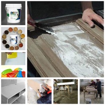 Paint putty furniture bottom ash furniture factory special putty pig blood putty gray wood door bottoming putty