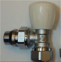 Radiator 1620 Aluminum Plastic Pipe Jam Threaded Temperature Control Valve for Radiator Manual Adjusting Temperature Control Valve