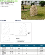 Fake stone 2G 3G 4G 2 4G WIFI spotlight Street lamp cluster cell base station coverage indoor and outdoor beautification antenna