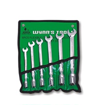 Power Lion Card 6 Pieces Sleeve Active Sleeve Dual-use Wrench Suit 10-12-13-14-17-19MM W0311