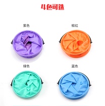 Special price art supplies Small compression folding portable bucket Painting bucket Pen washing bucket Mini bucket with grid