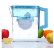 aqua optima water Net kettle household 2 1L water purifier water filter cup blue one pot and one core