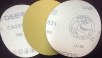 DEERFOS Korean deer card sandpaper CA331 flocking sandpaper sheet polished sand disc 5 inch back suede dry frosted paper