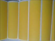 Copper version Paper dyed yellow 104 * 30 * 1500 labelled paper lemon yellow with hand ripping wire roll with 38 tube