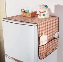 Japan hot selling intimate multifunctional refrigerator dust cover storage bag fabric universal cover towel non-woven debris hanging bag