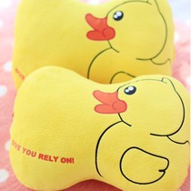 Yellow Duck Doll Big Yellow Duck Plush Toy Pillow Car Neck Pillow Creative Gift Cushion Blanket