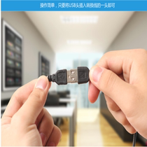  USB extension cable 1 meter male to female data wireless network card keyboard and mouse 5 computer u disk interface extended connection