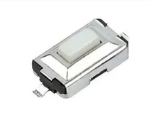 SMD button 3x6x2 5 white button touch switch two feet 2p patch Switch 3*6*2 5