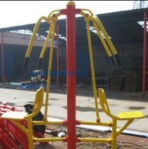 Manufacturer Direct sales single person double sitting and pushing trainer outdoor fitness equipment outdoor path cell square equipment