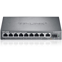 TP-LINK 8-port Full Gigabit Unmanaged PoE Switch TL-SG1210PT SFP Optical Port AP Power Supply
