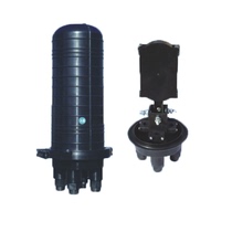 Vertical cap type 2-in 2-out optical cable connection box optical cable joint box optical fiber continuebox optical cable connection package