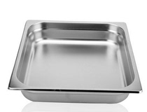 2 3 Stainless steel high American anti-extrusion number of pots Stainless Steel European number of pots Food box Ice cream plate number of pots cover