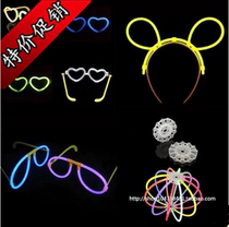 Fluorescent lamp cage Fluorescent stick Luminous stick series Flash cage Lantern lantern accessories Lantern Dark purple