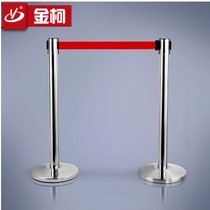 Jinke high grade stainless steel railing supermarket mall queuing fence Hospital bank security fence one meter line
