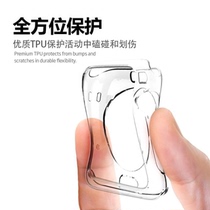 Applicable Apple Watch Series4567TPU Protective Cover iwatch123SE All-inclusive High Quality 44 Transparent Shell Soft