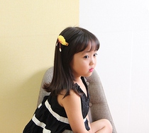 Closed store clearance South Korean imported children female treasure cloud bright diamond hair accessories bow clip edge clip