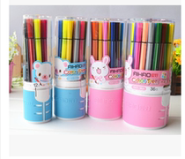 Hobby Drum Set 36 Color Watercolor Pen Graffiti Pen Hobby Watercolor Pen Washable 1661 1661 12 18 24 24 36