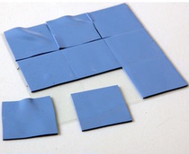 Desktop notebook CPU radiating fin fan high thermal conductive silicone sheet (specification 30 * 30 * 0 5mm)