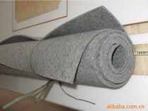 Pure color colored felt suction oil pure wool felt back glue process to make bag special chemical fiber cloth industrial sealing felt