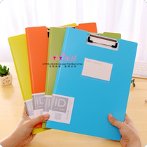 Thickened creative folder A4 paper clip Office supplies board clip Folder Signing book writing pad clip