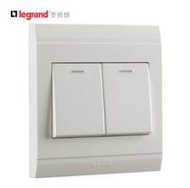 TCL Rogland Wall Wall Switch Box 86 Millen Mountain Ivory White Double Control Rogland