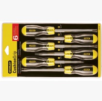 Stanley Tools 6 Pieces of Hanging Cassette Screwdrivers Suit Screws Group Set Cross