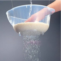 Japan Import Inomata Naughty Rice Basket Vegetable Fruit Drain Basket Naughty Rice Basin Plastic Wash Rice Basket