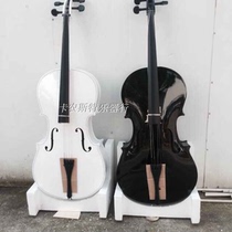 Clearance sale beginner cello white handmade children adult color solid wood grade cellos with soft bag