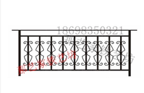 Wrought iron handrail balcony railing outdoor guardrail stair handrail hot galvanizing can be customized