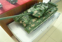 1:10T99 Style Main Battle Tank Military Simulation Alloy Finished Model Metal Armored Car Swing Piece Discharge Gift