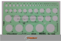 T85 Round Drawing Template Meter U.S. Imported Tammy TIMELY Diamond Jewelry Design Handdrawing Tool