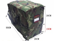 Old-fashioned front transport bag New-style front transport bag Black left-behind bag Front transport bag Military fan luggage bag