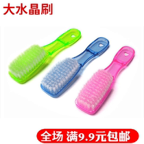 High quality plastic long handle shoe brush Crystal Brush cleaning brush washing brush multifunctional decontamination brush