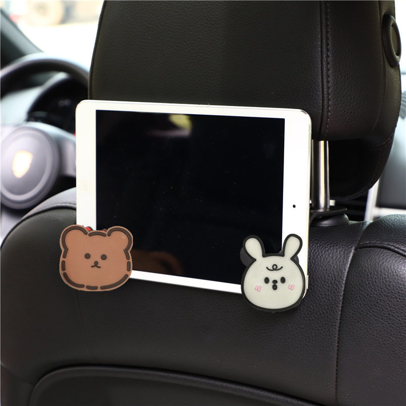 Automotive Interior Accessories Front Seat Back Hook Creative Cartoon On-board Hook Multifunction Concealed Hook Goddess-Taobao