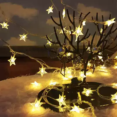 Star light string small lantern flashing light string starry battery lamp Net red colorful room dormitory decoration lamp