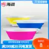 Marine thickened folding bait bowl Mixed bait bowl Portable and bait floppy disk Open bait bowl Bait bowl Fishing gear accessories