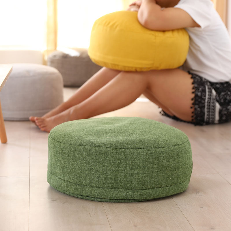Nordic Creative Pu Jou is lazy pier thickening round living room pier bedroom floor tatami mound
