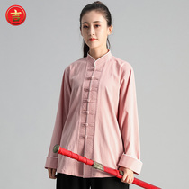 2019 New Tai Chi Suit Two Suits of Spring and Autumn Thin Bullet and Taijiquan Chinese Style Taijiquan Chinese Wind Performance Practice