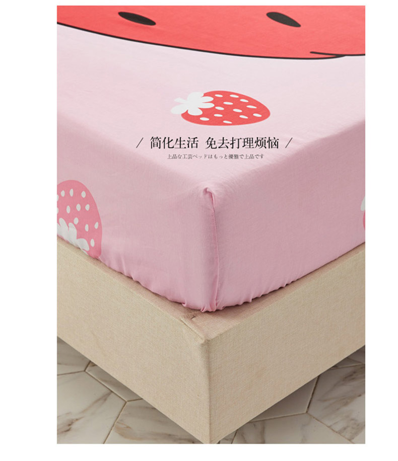 Được trang bị bông không trượt cố định 1,8 tấm mét doanh nghiệp giường bedspread phần phim hoạt hình 1.2 bộ vỏ bảo vệ năm mét / Tám - Trang bị Covers ga chun trải giường	
