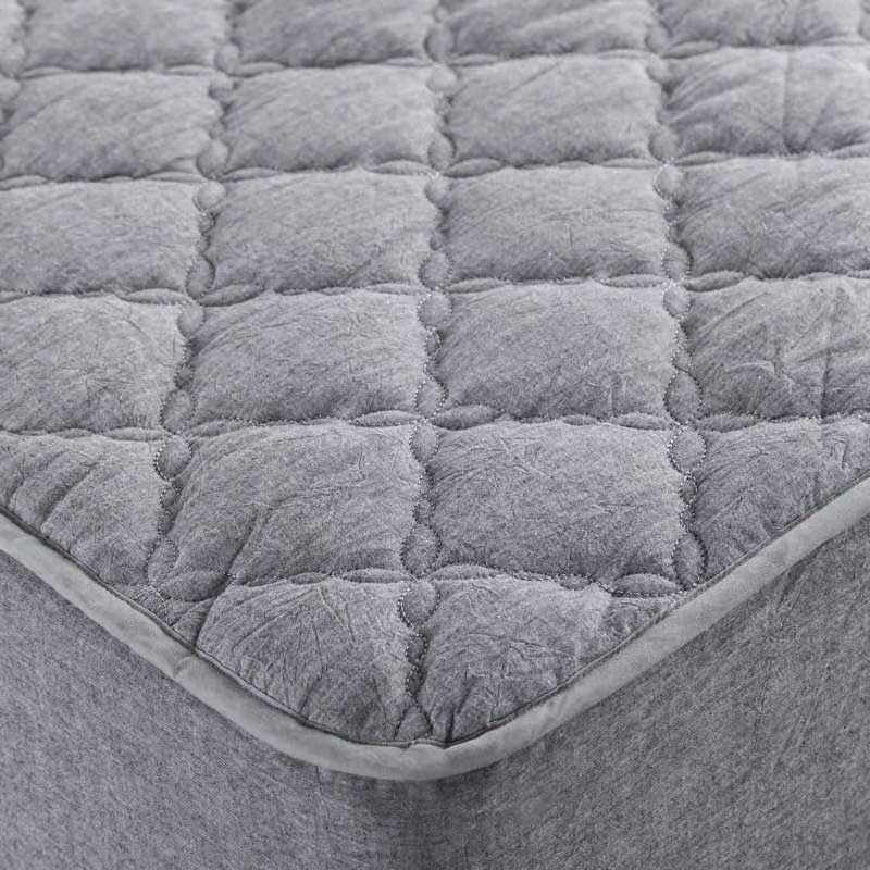 Bed Hat Single Piece Thickened Clip Cotton Bed Hood Cover White Washed Cotton Plus Cotton Pure Cotton Bullhat Bed Sign Whole Cotton Anti Slip Fixation