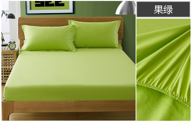 Được trang bị nâng cao mảnh duy nhất vững chắc của khăn trải giường cotton bông 1,5 1.8m Simmons giường bảo vệ nắp che bụi - Trang bị Covers Ga phủ giường Everon